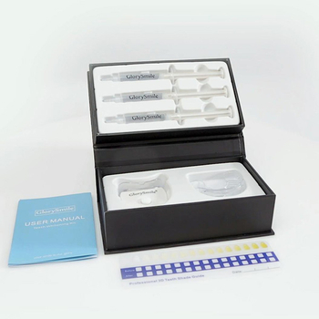Mini kit de blanqueamiento de dientes ligeros LED